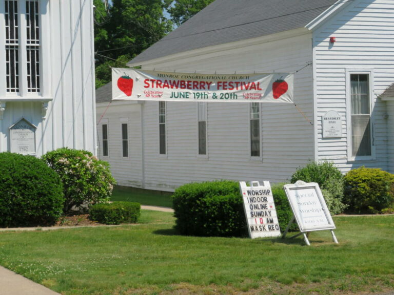 Monroe Congregational Church’s Strawberry Festival is returning to the