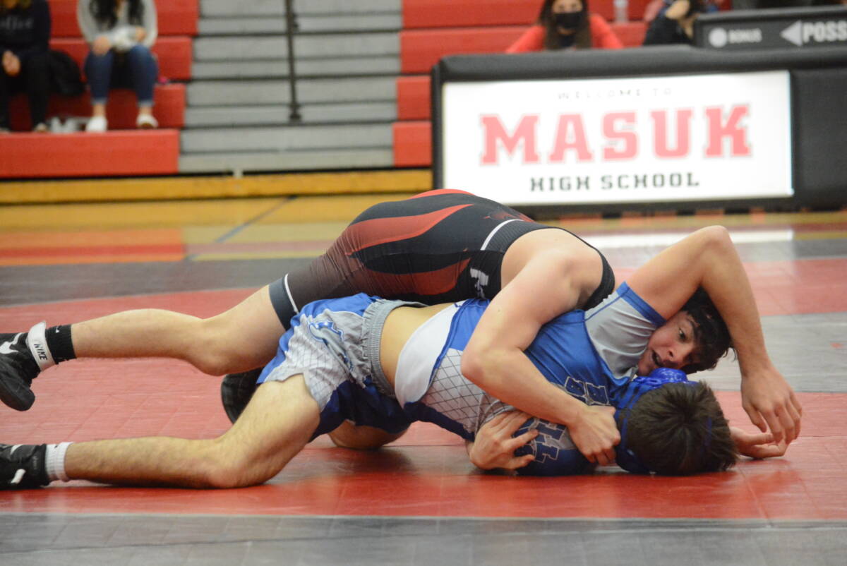 Frank Samperi competes in the 160 bout.