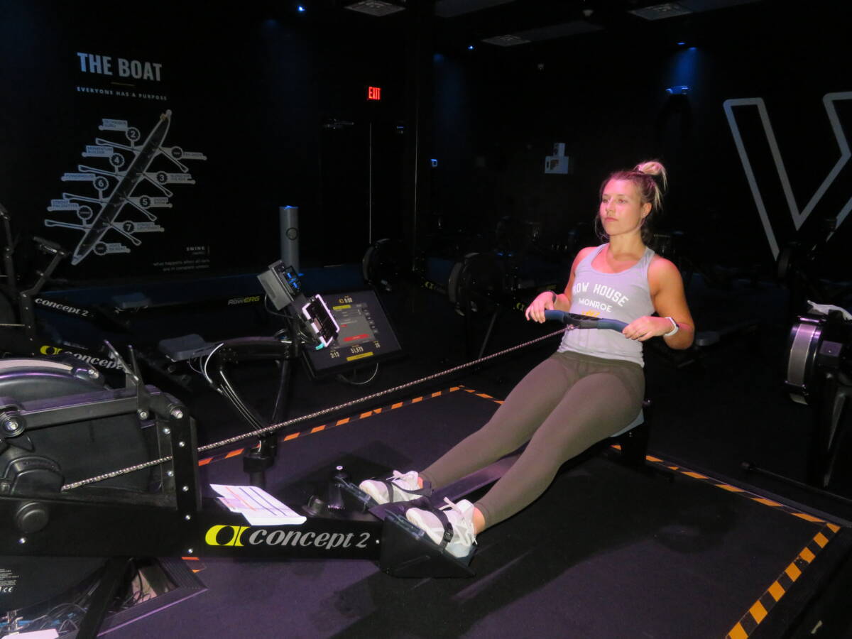 Row House Monroe offers a low impact full body workout The