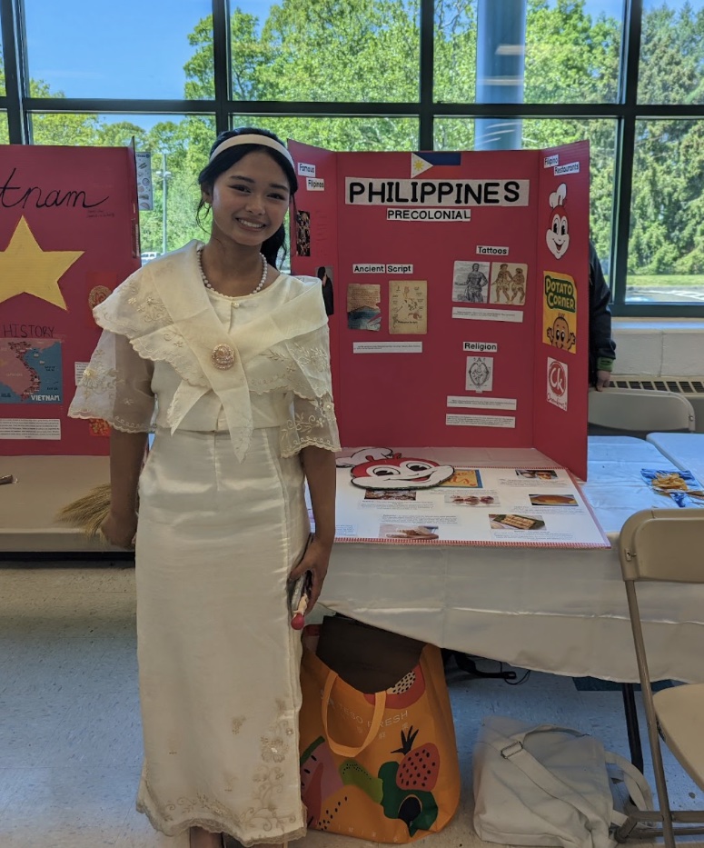 Gianna Petilo showcases the Philippines culture.
