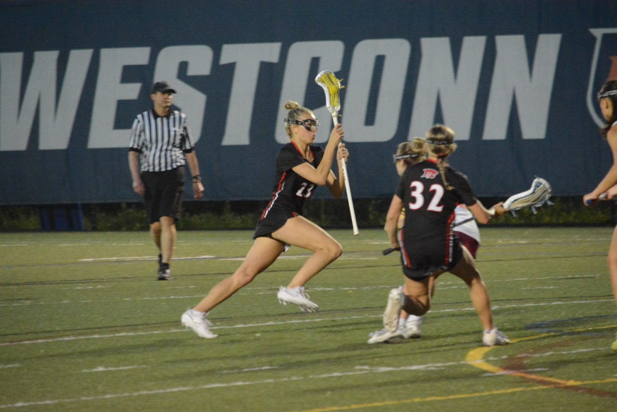 Bailey Bajda had three goals, an assist, and key draw controls.