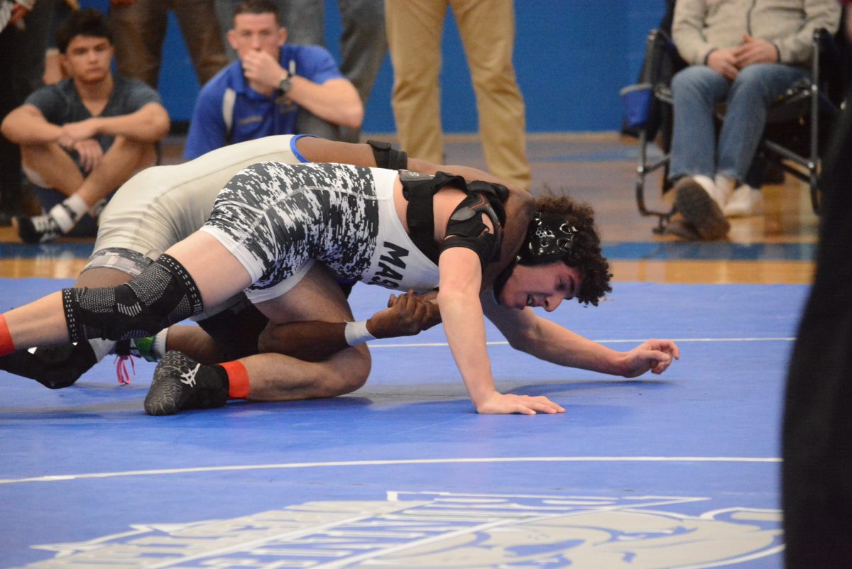 Anthony King was runner-up at 126.