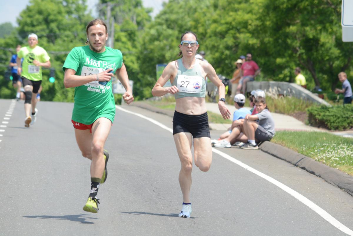 Jonathan Ganino was fifth and Andrea Myers sixth and the top female.